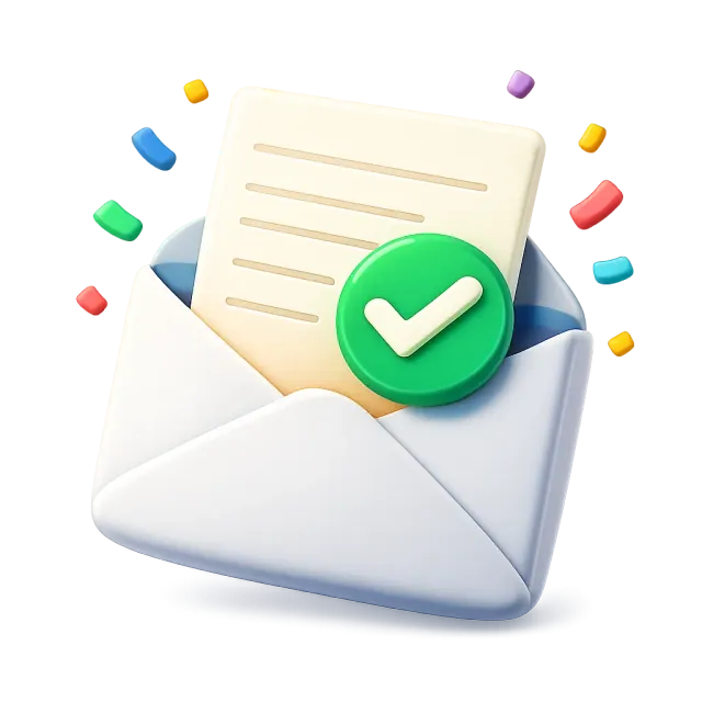 ภาพประกอบคำว่า acceptance letter (จดหมายตอบรับเข้าเรียน)