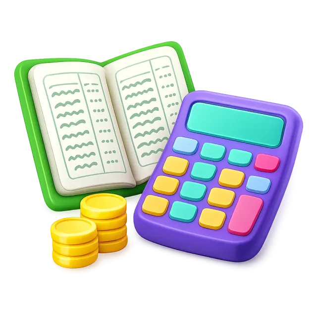 ภาพประกอบคำว่า accounting (การบัญชี / แผนกบัญชี)