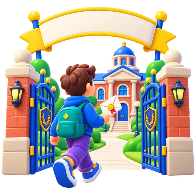 ภาพประกอบคำว่า admission (การรับเข้าเรียน)