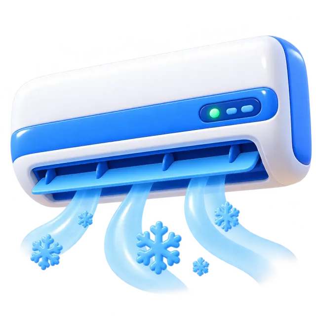 ภาพประกอบคำว่า air conditioner (เครื่องปรับอากาศ / แอร์)