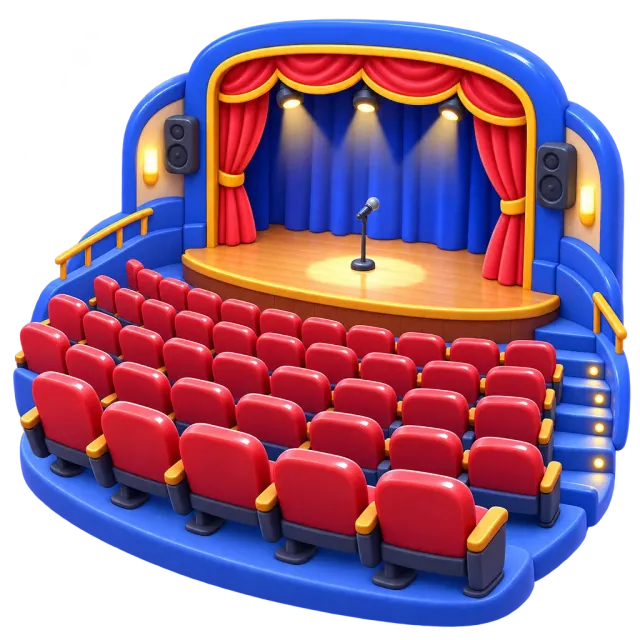 ภาพประกอบคำว่า auditorium (หอประชุม)