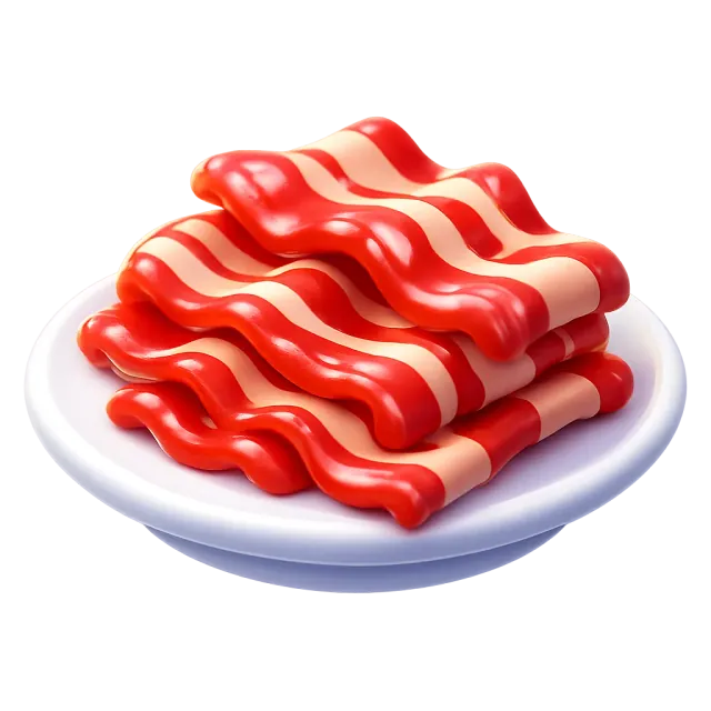 ภาพประกอบคำว่า bacon (เบคอน)