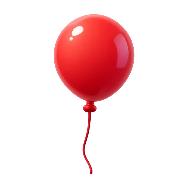 ภาพประกอบคำว่า balloon (ลูกโป่ง)