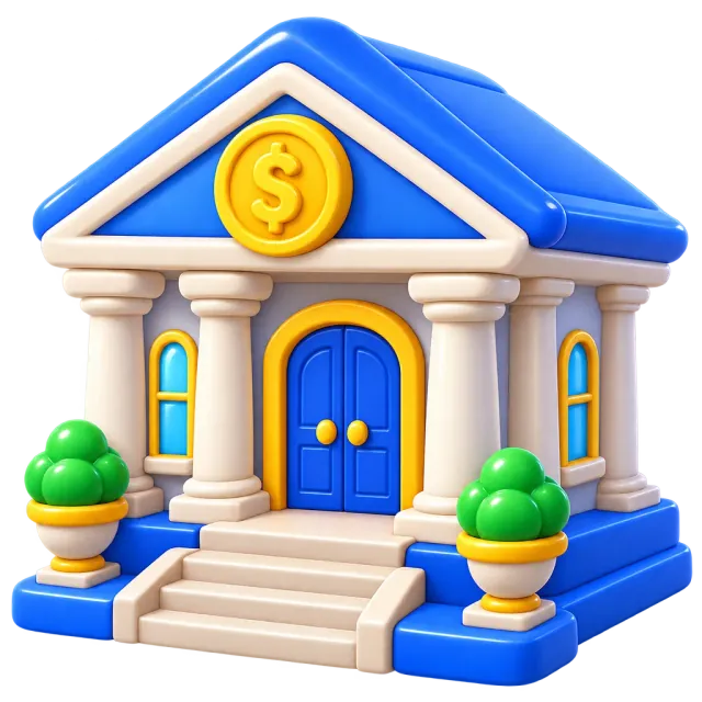 ภาพประกอบคำว่า bank (ธนาคาร)