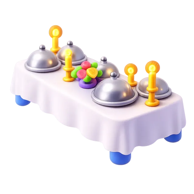 ภาพประกอบคำว่า banquet (งานเลี้ยงอาหารค่ำอย่างเป็นทางการ)