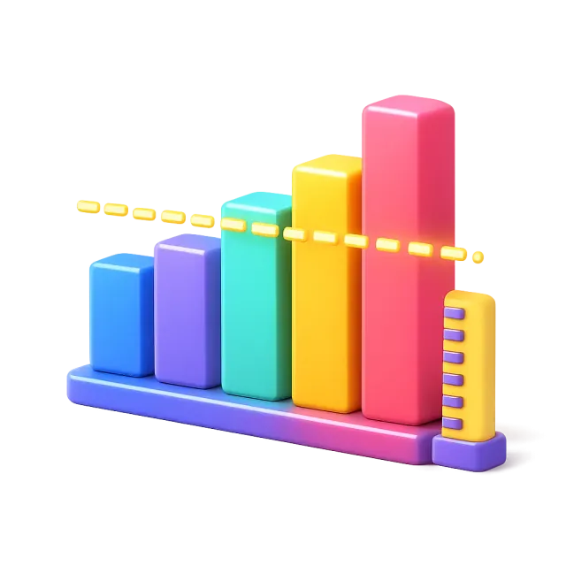 ภาพประกอบคำว่า benchmark (ค่ามาตรฐานไว้เทียบผล)