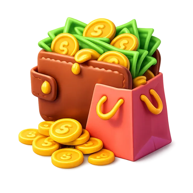 ภาพประกอบคำว่า big spender (สายเปย์)