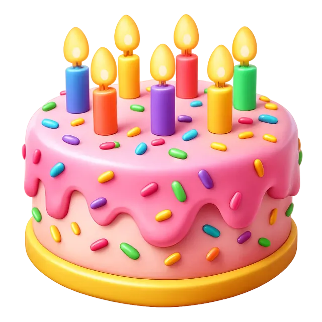 ภาพประกอบคำว่า birthday (วันเกิด)