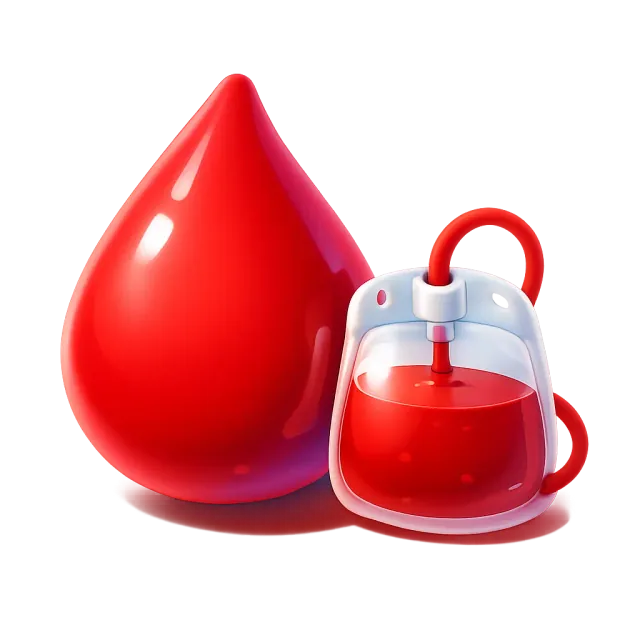 ภาพประกอบคำว่า blood (เลือด)