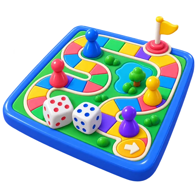 ภาพประกอบคำว่า board game (บอร์ดเกม / เกมกระดาน)
