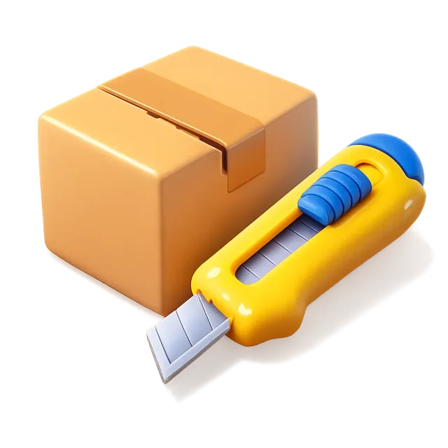 ภาพประกอบคำว่า box cutter (มีดคัตเตอร์)
