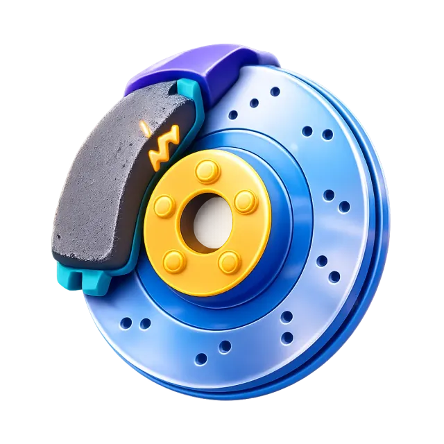 ภาพประกอบคำว่า brake pad (ผ้าเบรก)