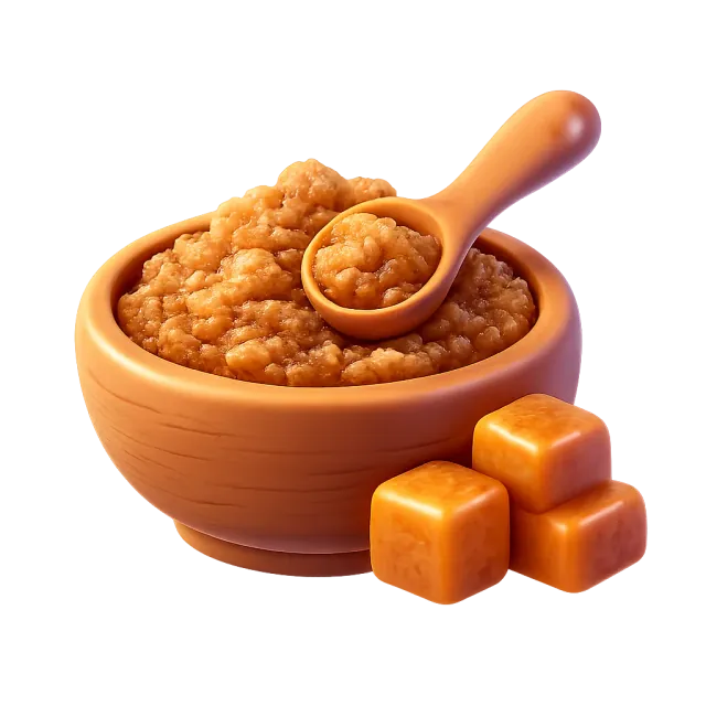 ภาพประกอบคำว่า brown sugar (น้ำตาลทรายแดง)