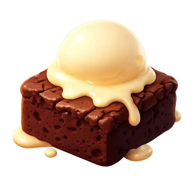 ภาพประกอบคำว่า brownie (บราวนี่)