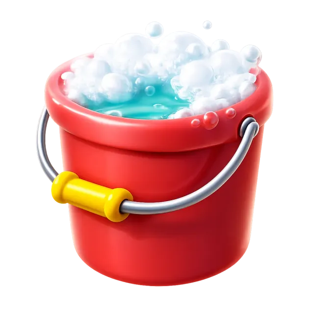 ภาพประกอบคำว่า bucket (ถัง / กระป๋องน้ำ)