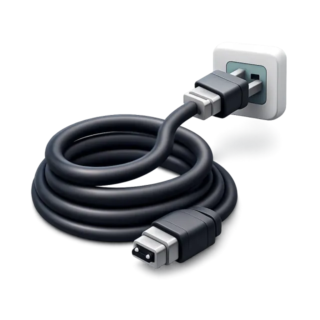 ภาพประกอบคำว่า cable (สายเคเบิล / สายไฟ)