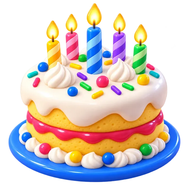ภาพประกอบคำว่า cake (เค้ก)