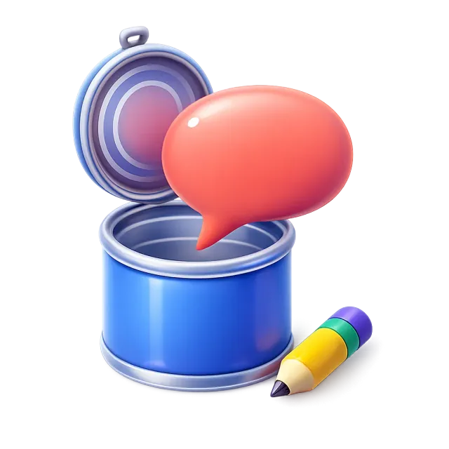 ภาพประกอบคำว่า canned response (ข้อความสำเร็จรูปที่เตรียมไว้)