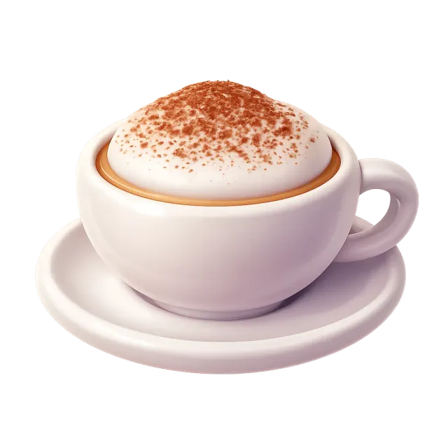 ภาพประกอบคำว่า cappuccino (คาปูชิโน)