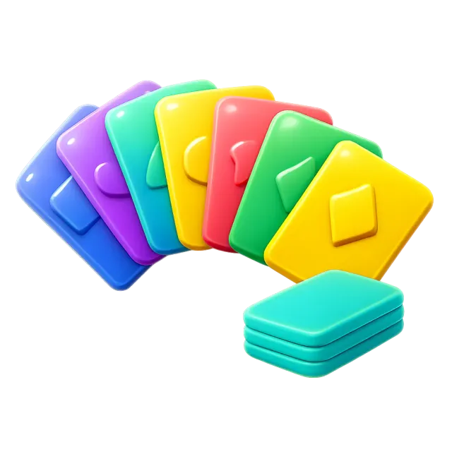 ภาพประกอบคำว่า card game (เกมไพ่)