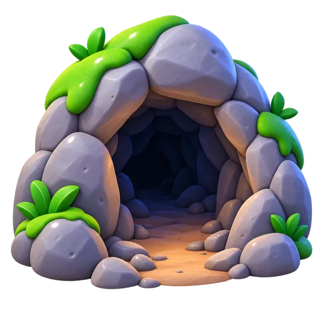 ภาพประกอบคำว่า cave (ถ้ำ)