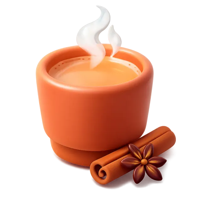 ภาพประกอบคำว่า chai (ชานมเครื่องเทศอินเดีย)