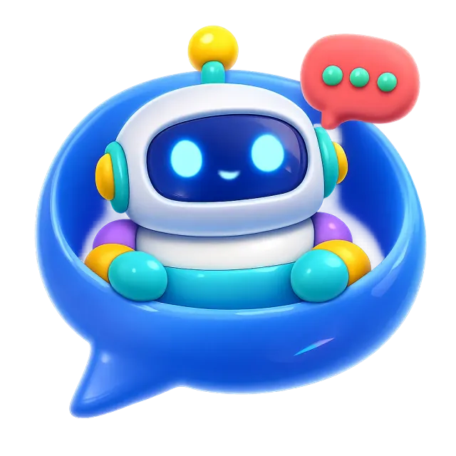ภาพประกอบคำว่า chatbot (แชตบอต / โปรแกรมตอบแชตอัตโนมัติ)