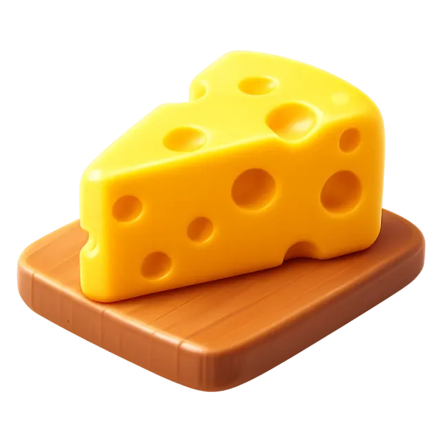 ภาพประกอบคำว่า cheese (ชีส / เนยแข็ง)