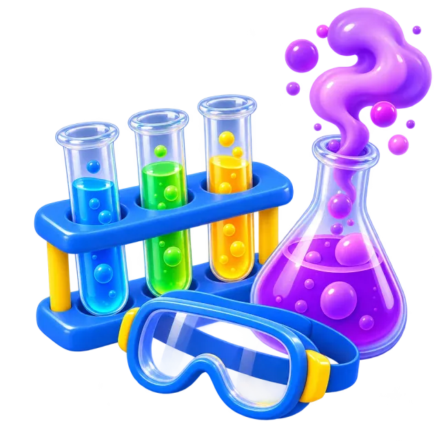 ภาพประกอบคำว่า chemistry (เคมี)