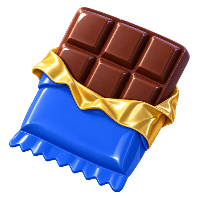 ภาพประกอบคำว่า chocolate (ช็อกโกแลต)