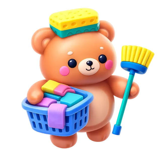 ภาพประกอบคำว่า chores (งานบ้านที่ต้องทำประจำ)