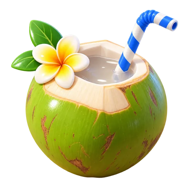 ภาพประกอบคำว่า coconut (มะพร้าว)