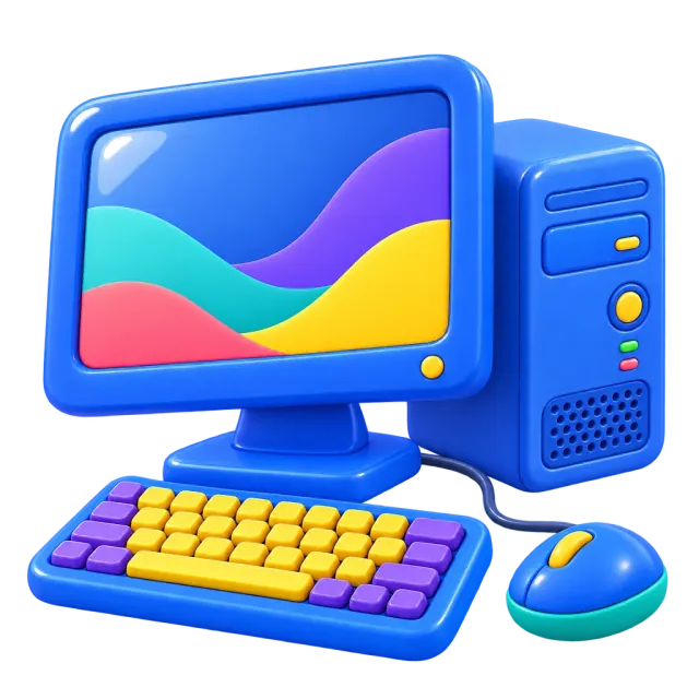 ภาพประกอบคำว่า computer (คอมพิวเตอร์)