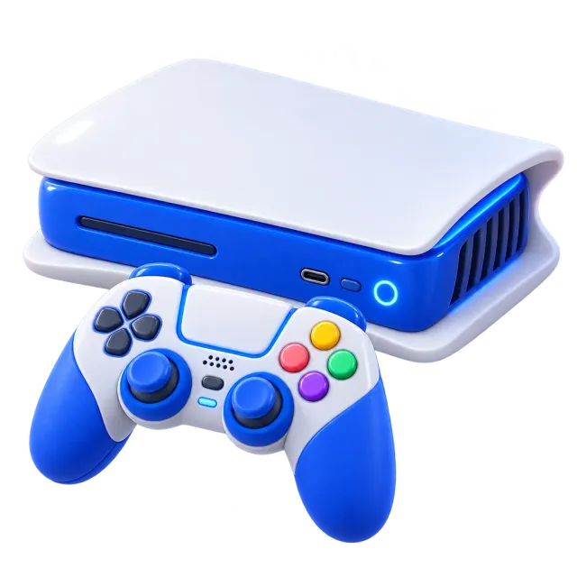 ภาพประกอบคำว่า console (เครื่องเล่นเกม)