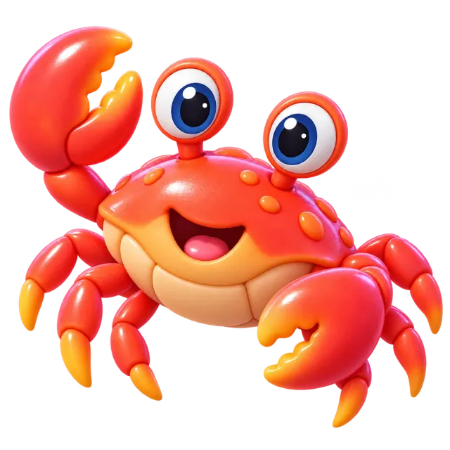 ภาพประกอบคำว่า crab (ปู)