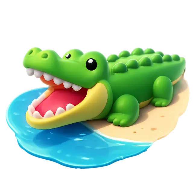 ภาพประกอบคำว่า crocodile (จระเข้)