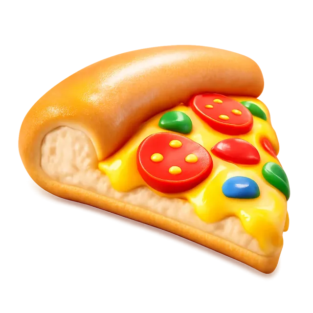 ภาพประกอบคำว่า crust (ขอบพิซซ่า / เปลือกขนมปัง)