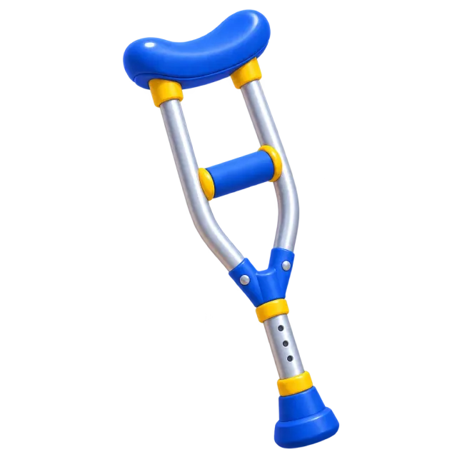 ภาพประกอบคำว่า crutches (ไม้ค้ำยัน)