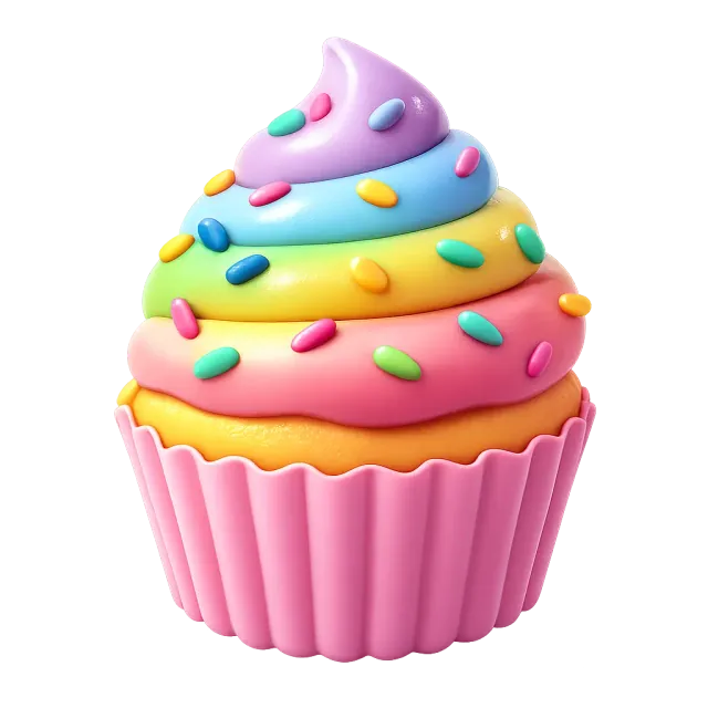 ภาพประกอบคำว่า cupcake (คัพเค้ก)