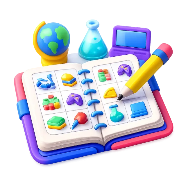 ภาพประกอบคำว่า curriculum (หลักสูตร)