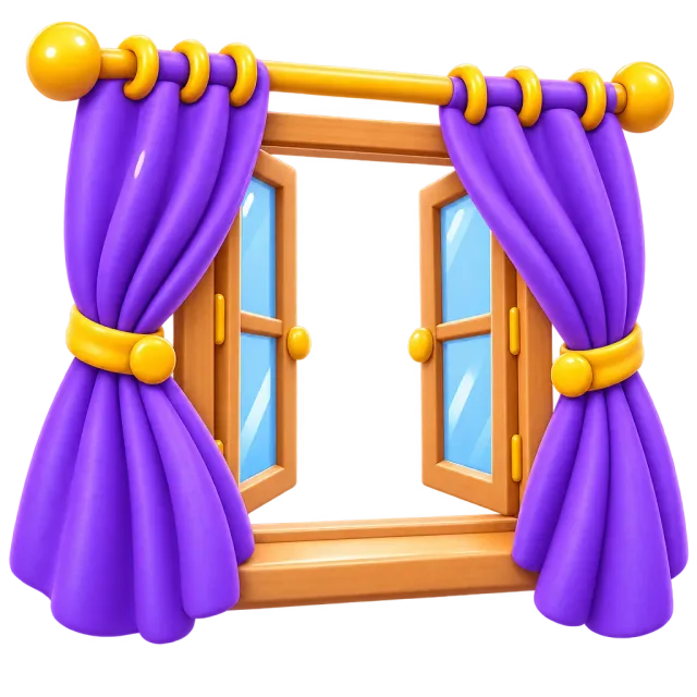 ภาพประกอบคำว่า curtain (ผ้าม่าน)