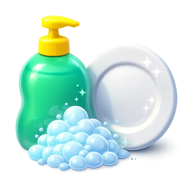 ภาพประกอบคำว่า dish soap (น้ำยาล้างจาน)