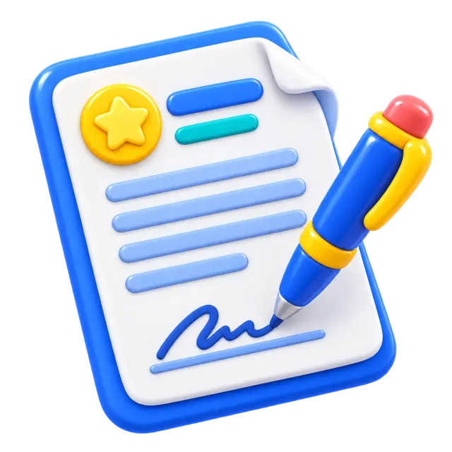 ภาพประกอบคำว่า document (เอกสาร)
