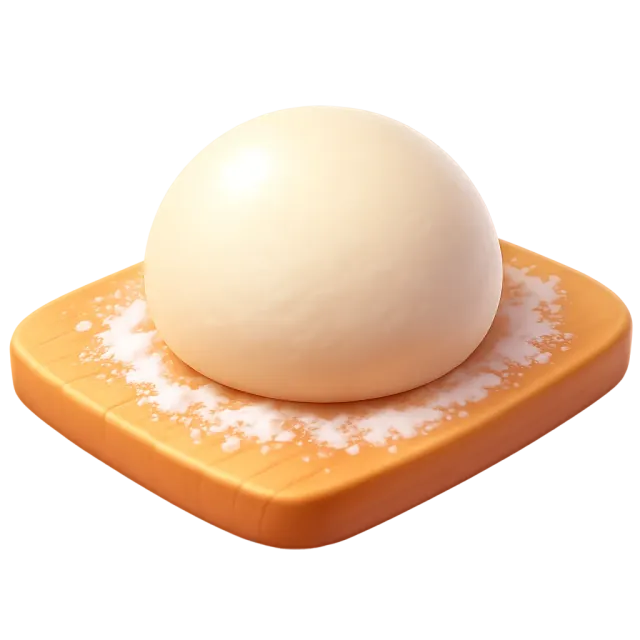 ภาพประกอบคำว่า dough (โด / ก้อนแป้งนวด)