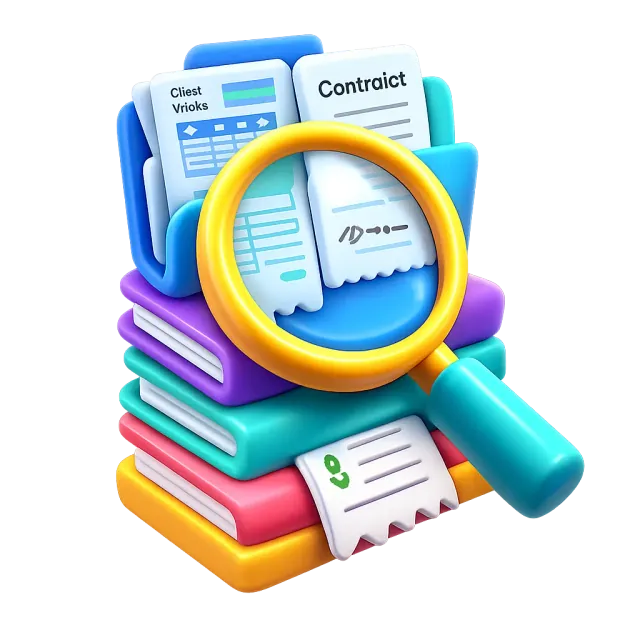 ภาพประกอบคำว่า due diligence (การตรวจสอบกิจการก่อนลงทุน)