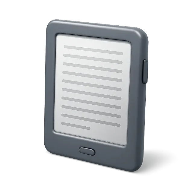 ภาพประกอบคำว่า e-reader (เครื่องอ่านหนังสืออิเล็กทรอนิกส์)