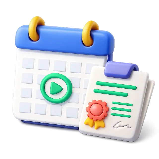 ภาพประกอบคำว่า effective date (วันที่สัญญาเริ่มมีผล)