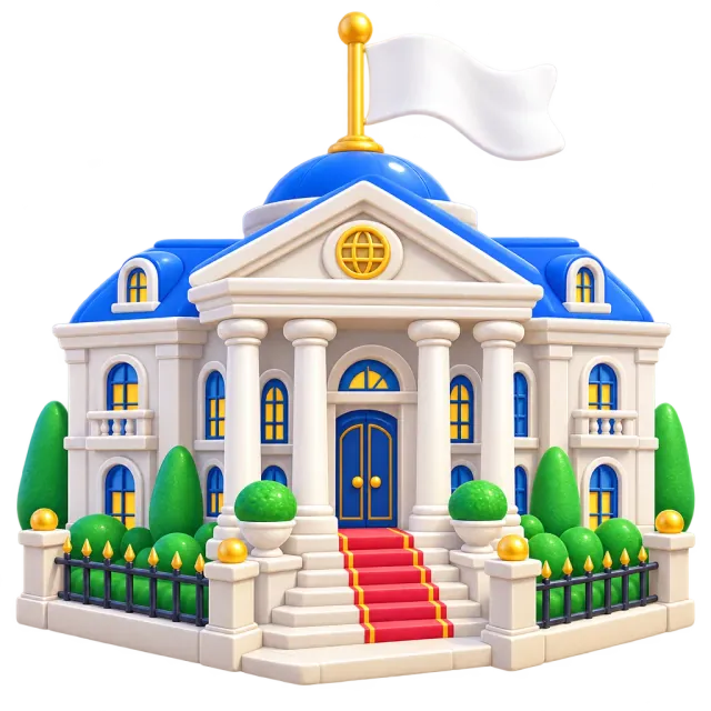 ภาพประกอบคำว่า embassy (สถานทูต)
