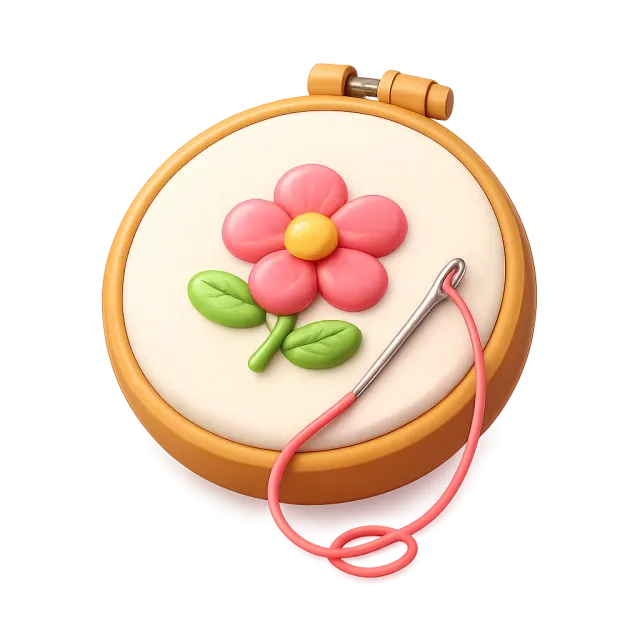 ภาพประกอบคำว่า embroidery (งานปัก)