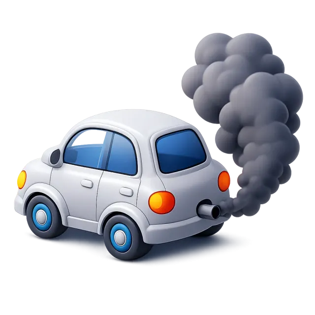 ภาพประกอบคำว่า emission (การปล่อยก๊าซ/มลพิษ)